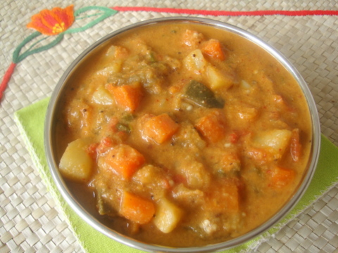 Mixed Vegetable Kootu