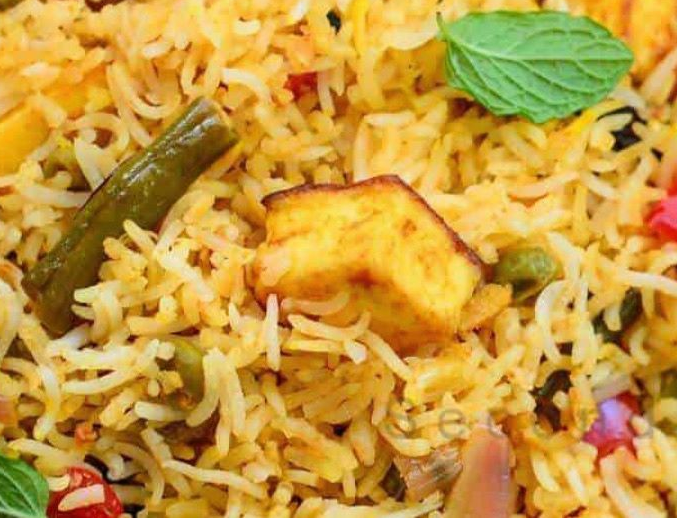 Paneer Biryani