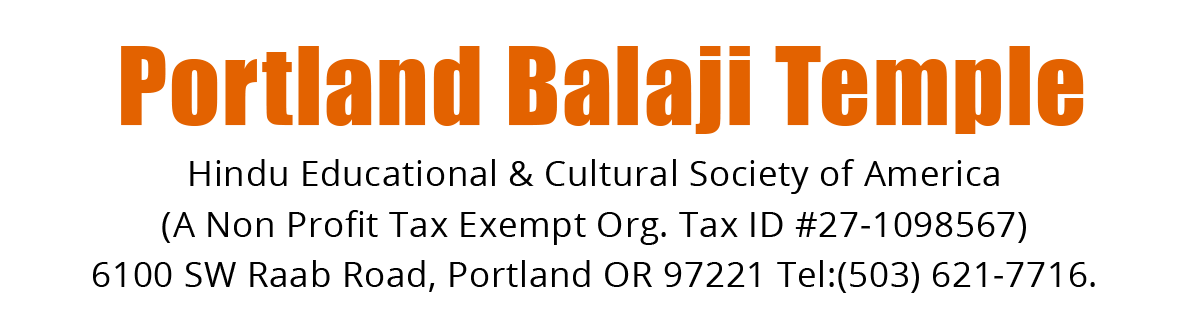 Portland Balaji Temple